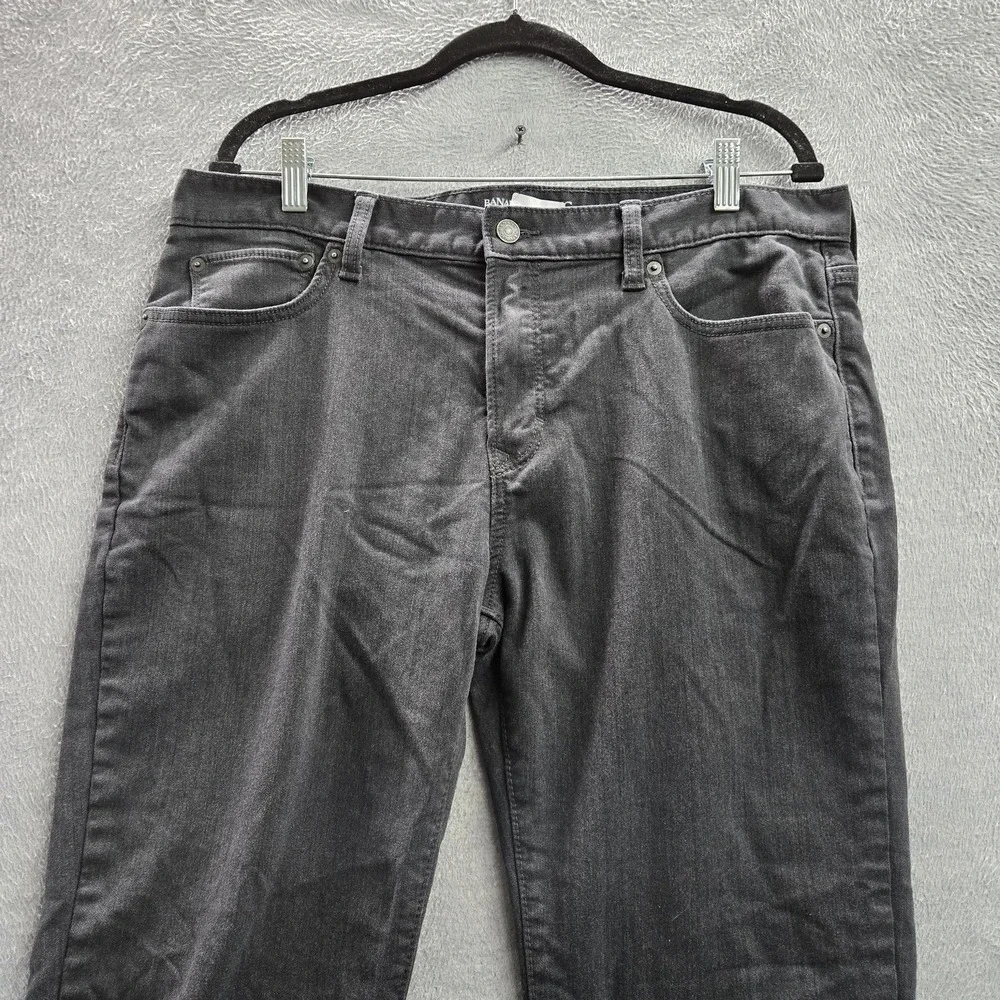 Banana Republic‎ Men Jeans 36X30 Gray Denim Travel Jean Slim 28